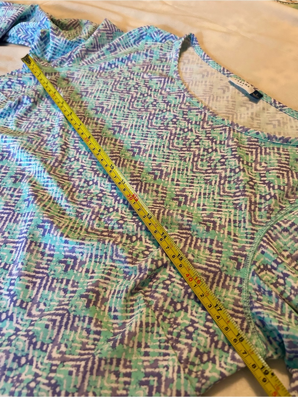 Cabana Life UPF 50+ Naples print Shift dress - Picture 5 of 8
